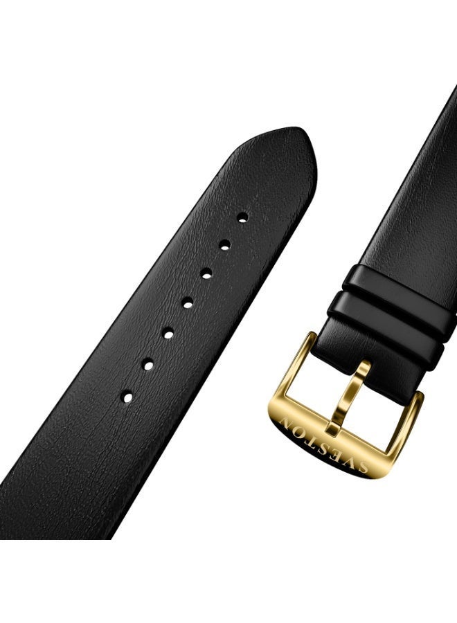 سيفيستون ساعة Sveston Lotus هي ساعة جلدية رجالية بقطر 29 مم وتأتي مع علبة ساعة فاخرة. - Image 2